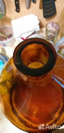 Бутыль стеклянная 10 литров