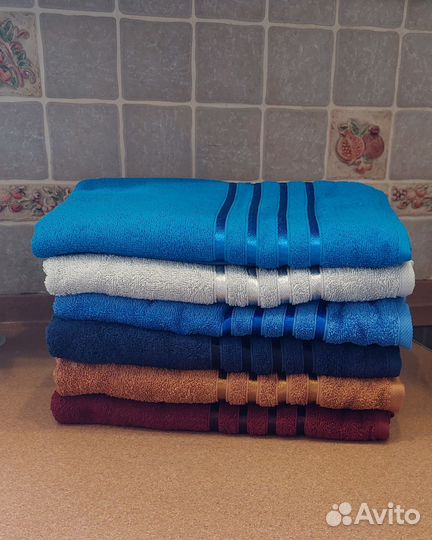 Полотенце банное махровое