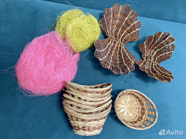 Плетеные корзинки