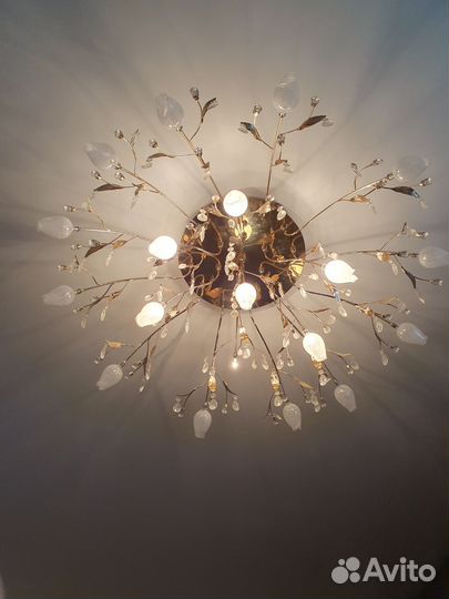 Люстра потолочная бу