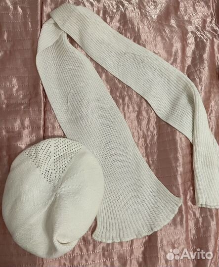 Детский шарф и берет