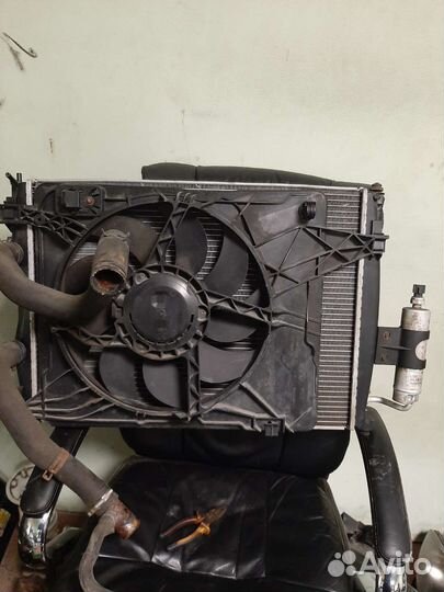 Кассета радиаторов nissan qashqai j10 1.6 МКПП