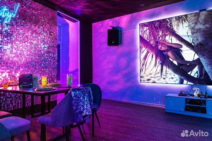 Аренда лофта с караоке в центре с балконом