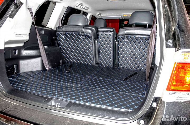 Коврик в багажник для Toyota Highlander 2013г