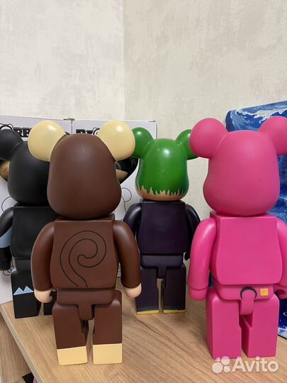 Bearbrick 28см, 400 (Бэтмэн, джокер, обезьянка)