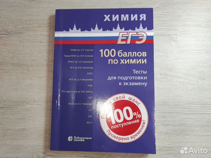 Тесты для подготовки к егэ по химии