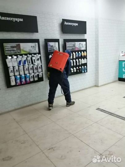 Уничтожение тараканов травля клопов уборка ртути