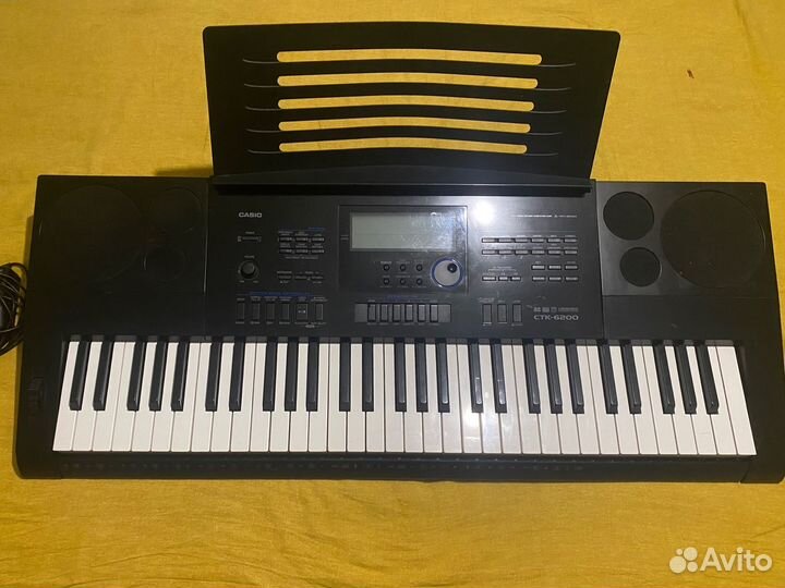 Синтезатор casio ctk 6200