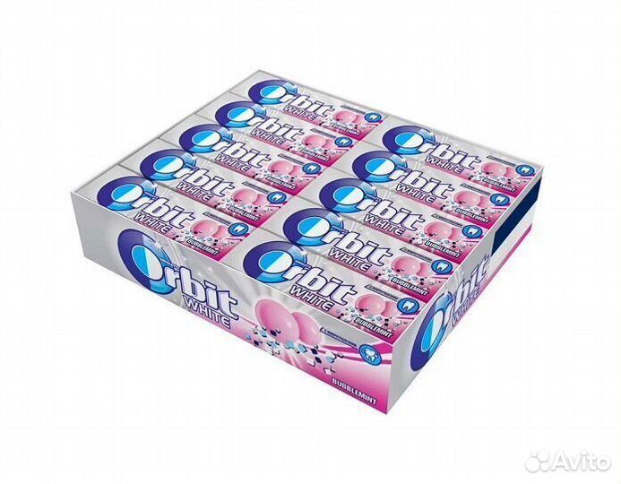 Жевательная резинка Орбит White Bubblemint 13,6г