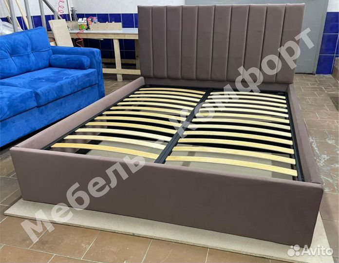 Кровать двуспальная/для дома/дачи/отеля/хостела