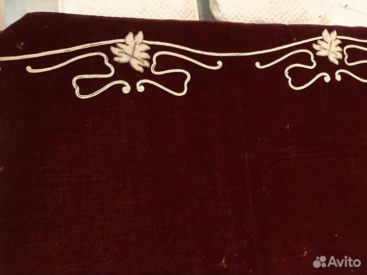 Старинная скатерть Германия,размер 1,45х2,90