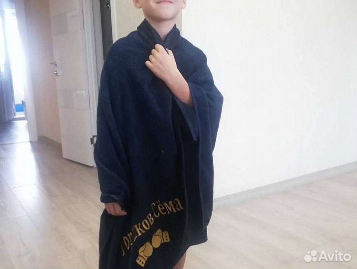 Детское махровое полотенце