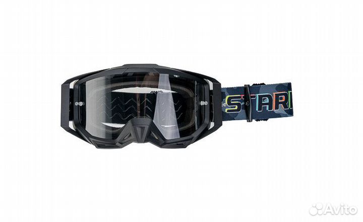 Кроссовые очки starks №101 Чёрный LC0144