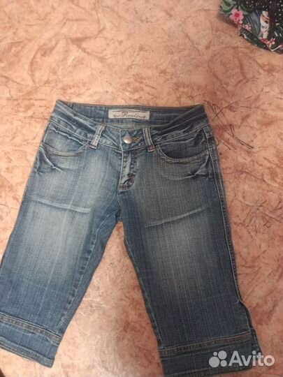 Бриджи, джинсы