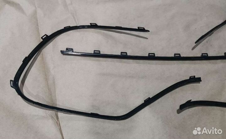 Mercedes V167 gle amg 6.3 молдинг переднего бампер