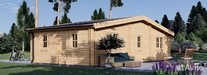 Дом из бруса филипп 44 10,5x6