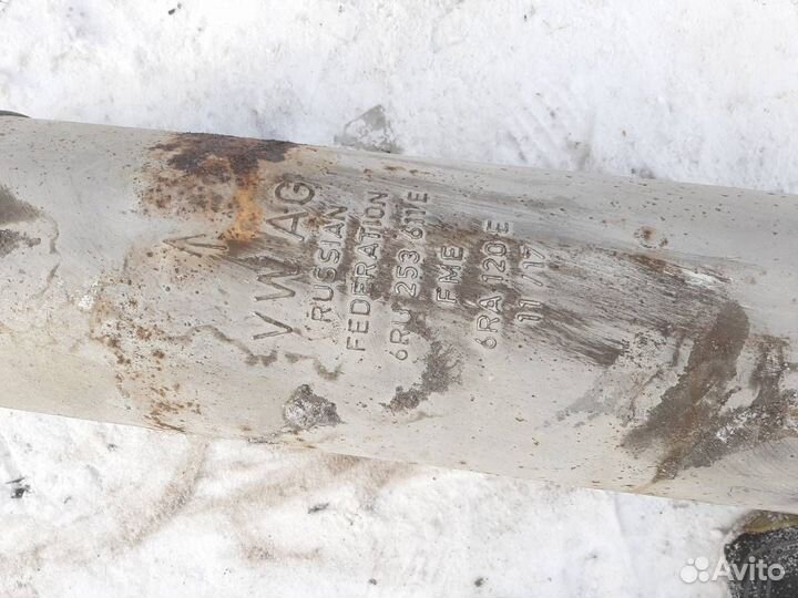 Глушитель основной Volkswagen Polo Mk6 2020