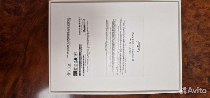 iPad mini 6 2021 256gb lte