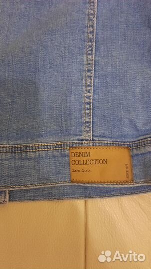 Джинсовая жилетка на девочку