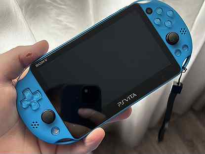 Ps vita синяя 128гб прошитая