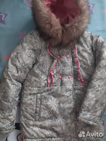 Зимний костюм для девочки