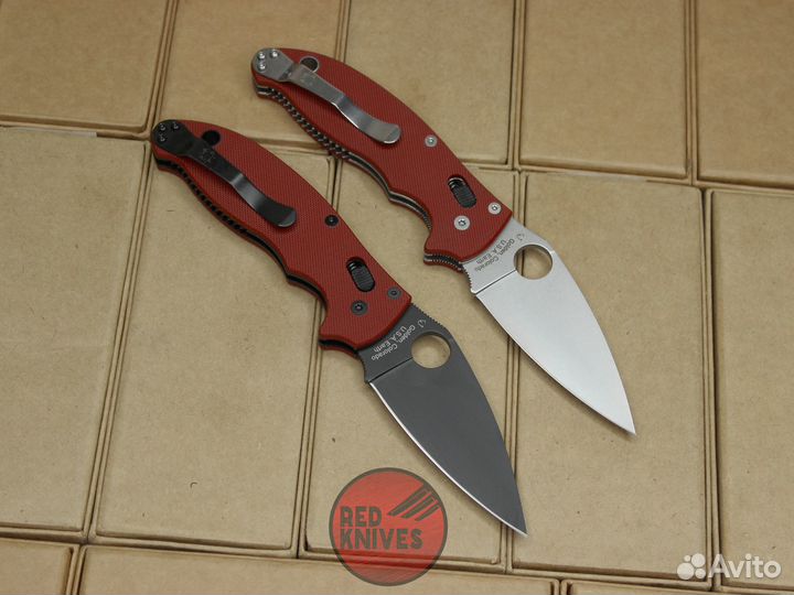 Реплика ножа Spyderco Manix 2 G10 C101gpbbk