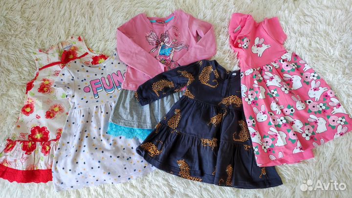 Платья для девочки 86-92