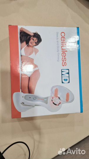 Вакуумный массажер для лица и тела новый