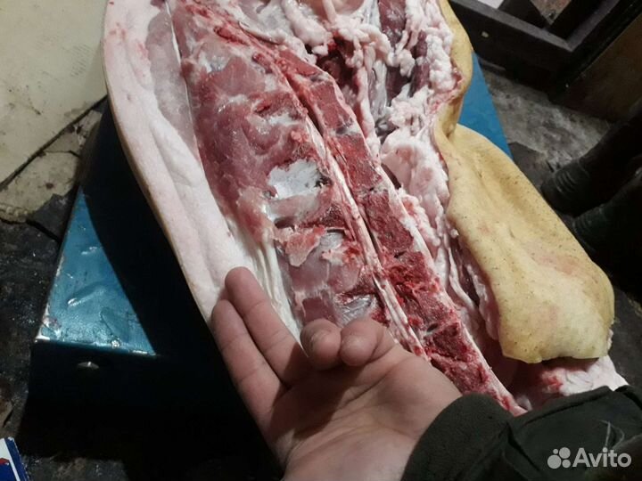 Мясо свиное домашнее хозяйство
