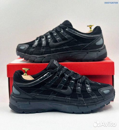 Черные кроссовки Nike P-6000 для стиля и комфорта