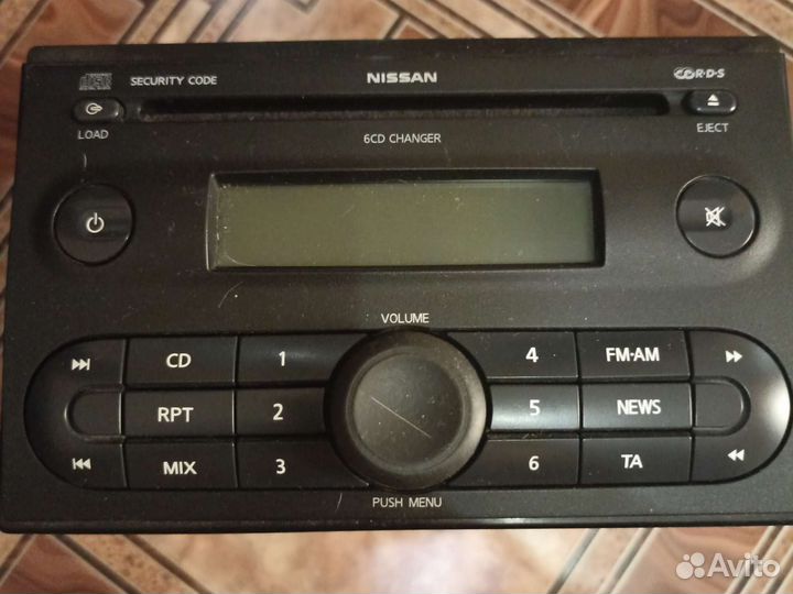 Автомагнитола 2din Nissan