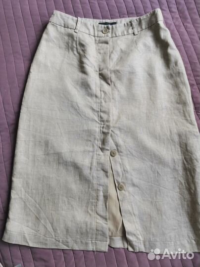 Юбка Лён H&m