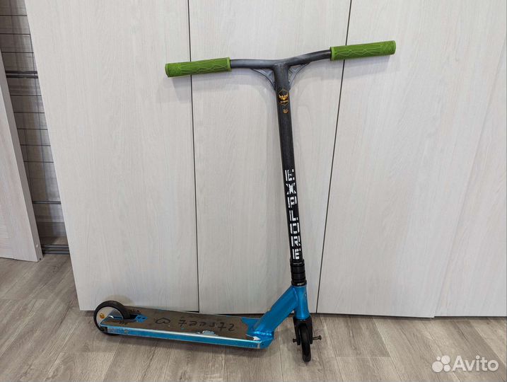 Трюковой самокат explore leader 120 мм