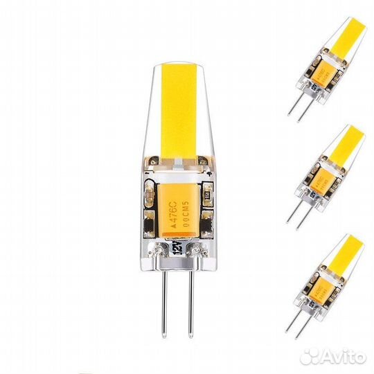 Светодиодная лампа 6 Вт DC/AC 220 В LED G4