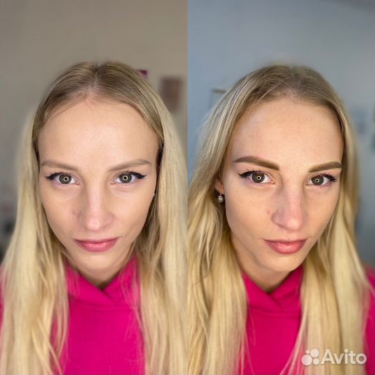 Перманентный макияж бровей губ и век