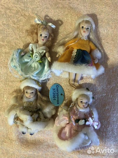 Коллекционные куколки фарфоровые