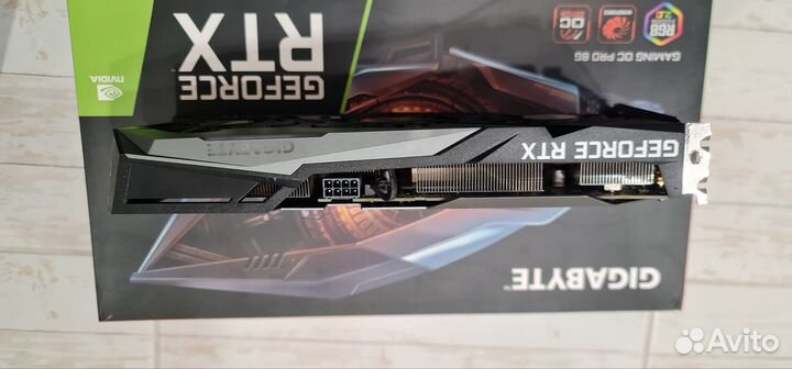 Видеокарта geforce RTX 3060 TI gigabyte