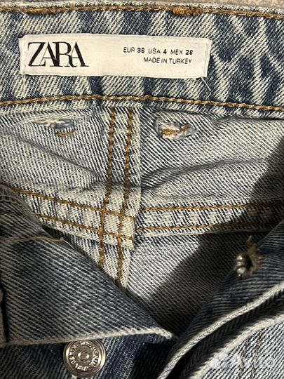 Джинсы zara 36