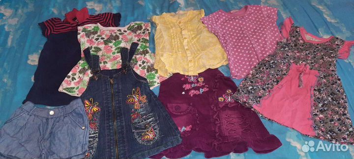 Пакет вещей для девочки