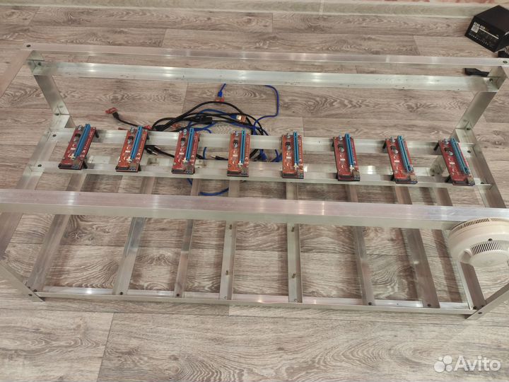 Каркас для майнинг фермы и райзеры