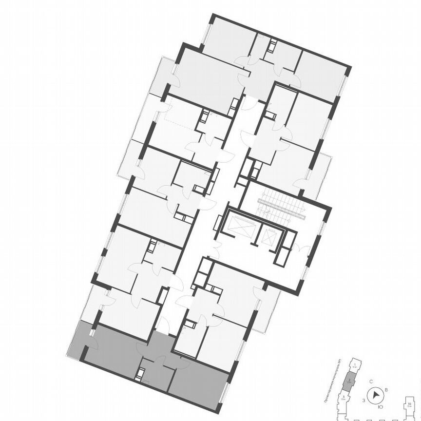 1-к. квартира, 37,2 м², 3/12 эт.