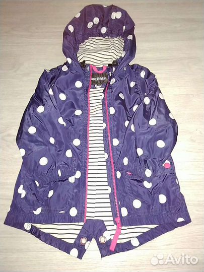 Ветровка для девочки 98
