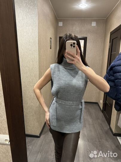 Жилет вязаный женский 42-46