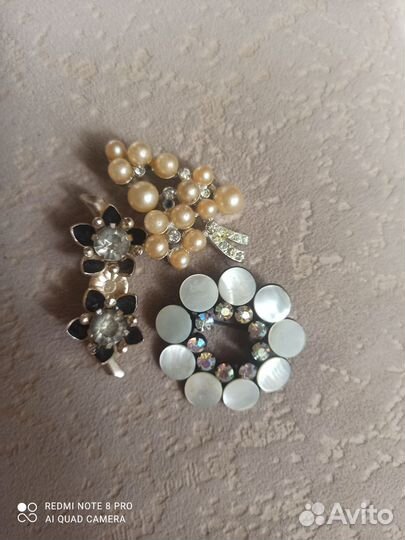 Брошь винтаж СССР