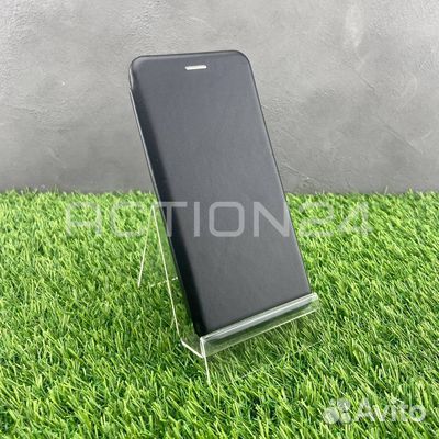 Чехол книжка Xiaomi Redmi Note 12S (черный)