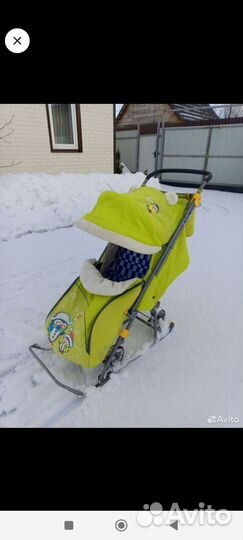 Санки коляска