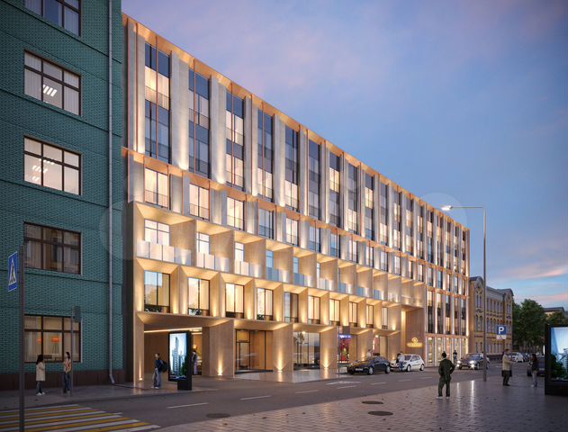 Номер в гостинице, 16.6 м²