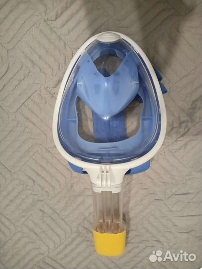 Маска для подводного плавания с трубкой