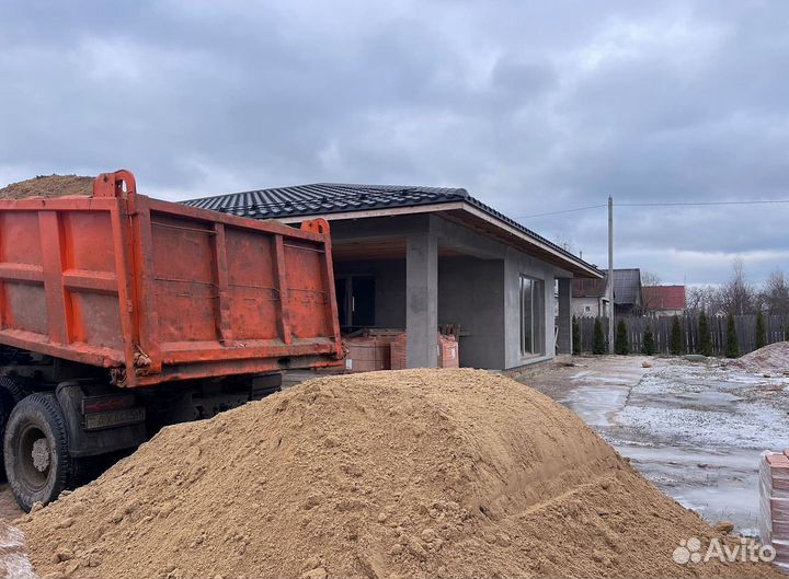 Песок для строительства