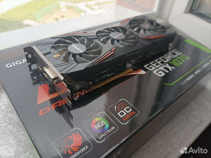 Видеокарта gtx 1070